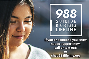 988 suicide hotline